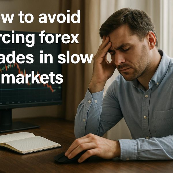 How to avoid forcing forex trades in slow markets