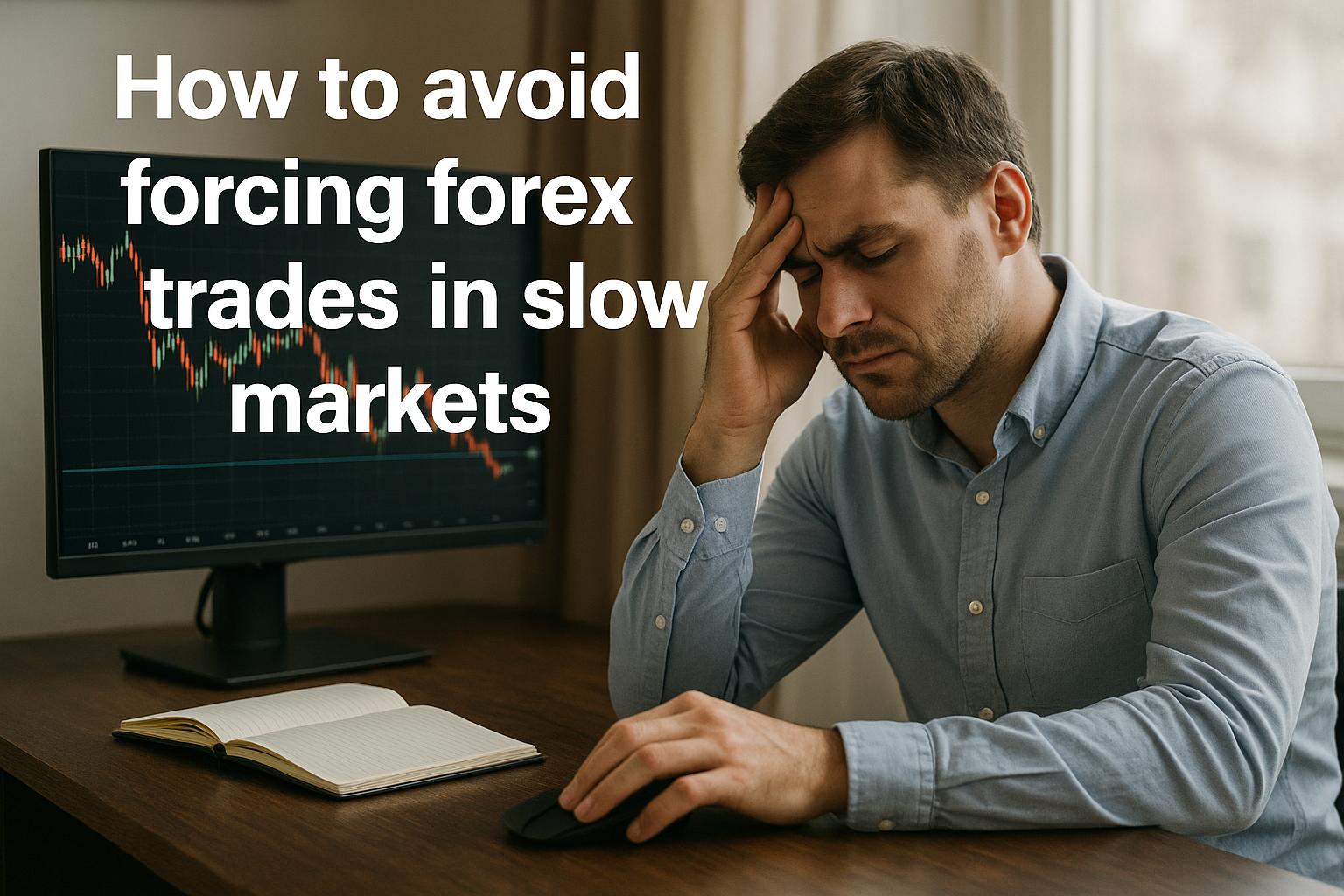 How to avoid forcing forex trades in slow markets