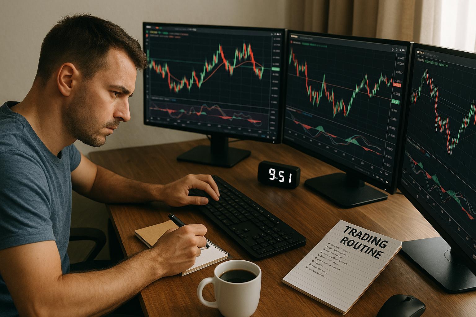 How to build a forex day trading routine that keeps you focused