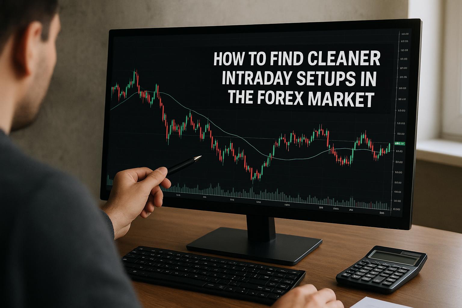 How to find cleaner intraday setups in the forex market