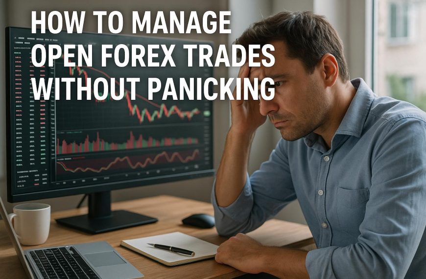How to manage open forex trades without panicking