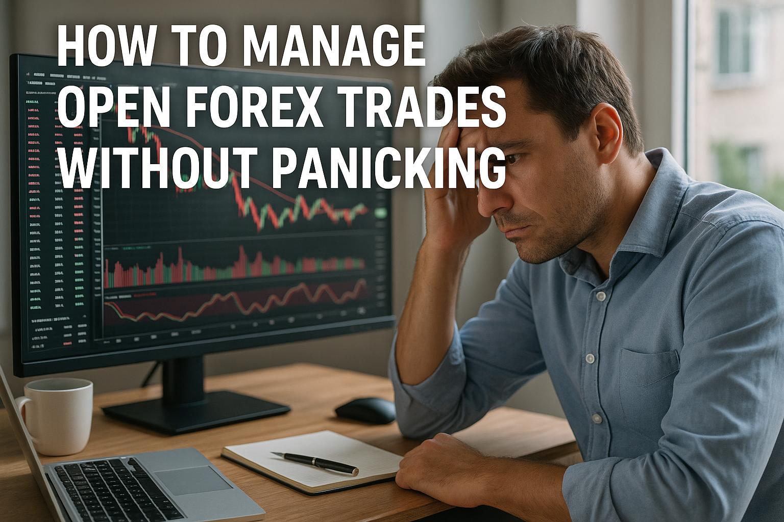 How to manage open forex trades without panicking