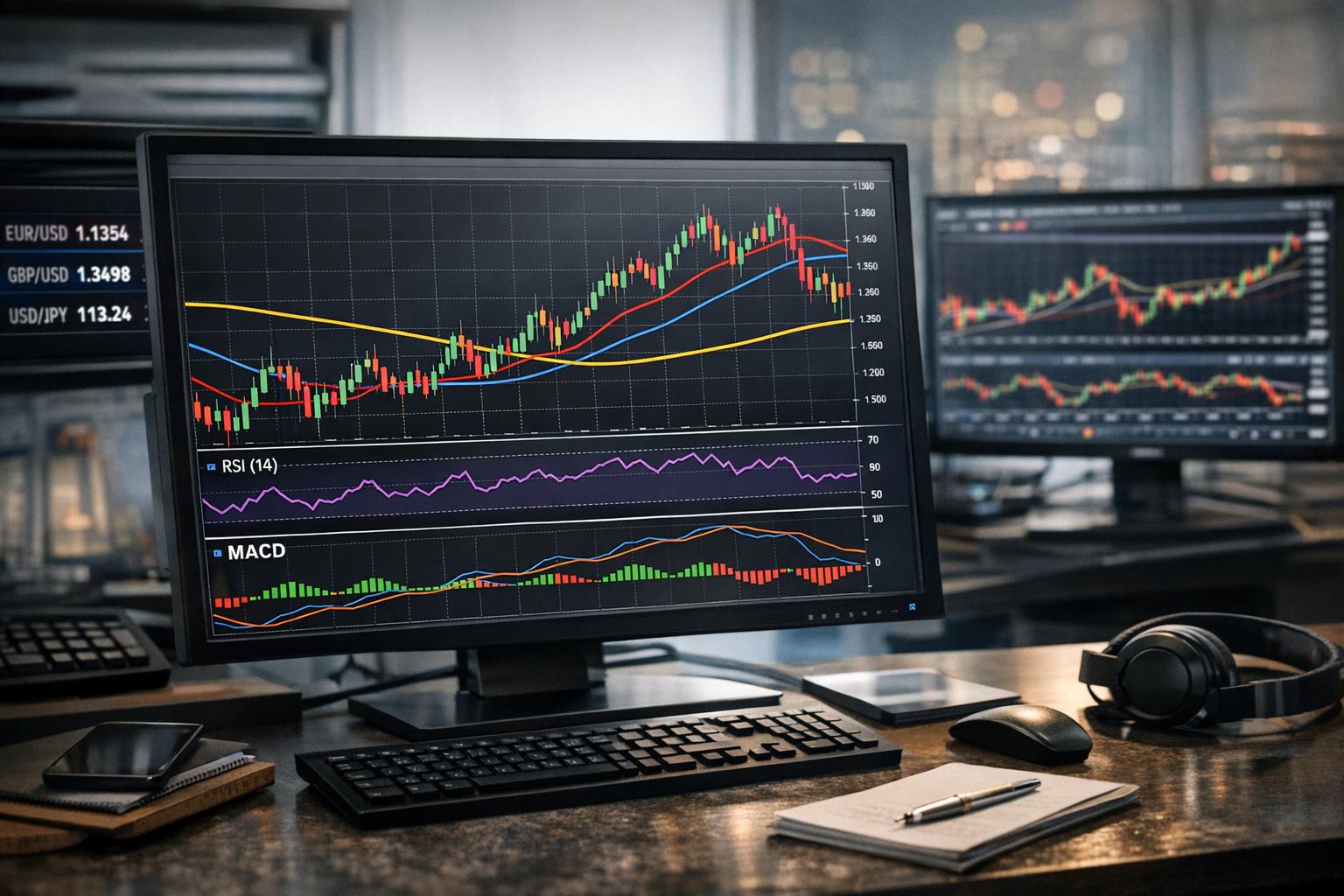 Best Indicators for Forex Day Trading: Moving Averages, RSI, MACD