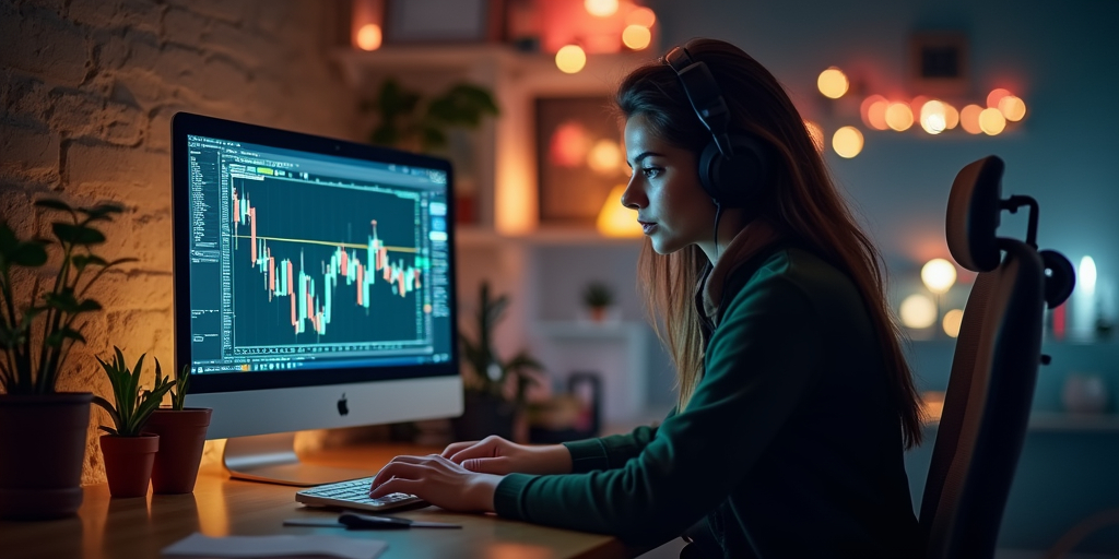 dma broker trading on computer