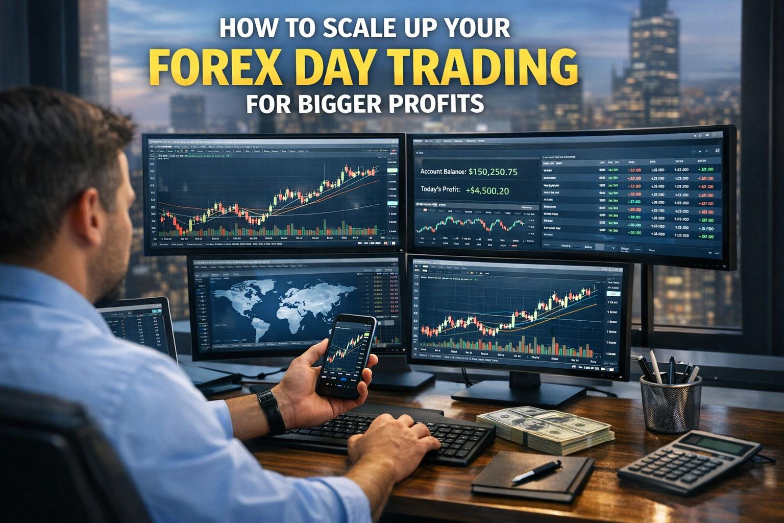 How to Scale Up Your Forex Day Trading for Bigger Profits