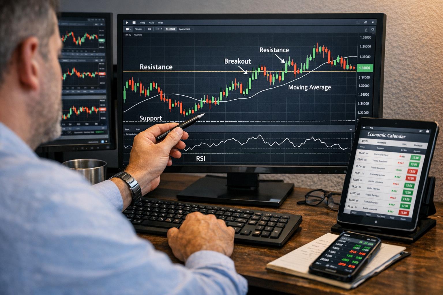 How to Spot High-Probability Trade Setups in Forex