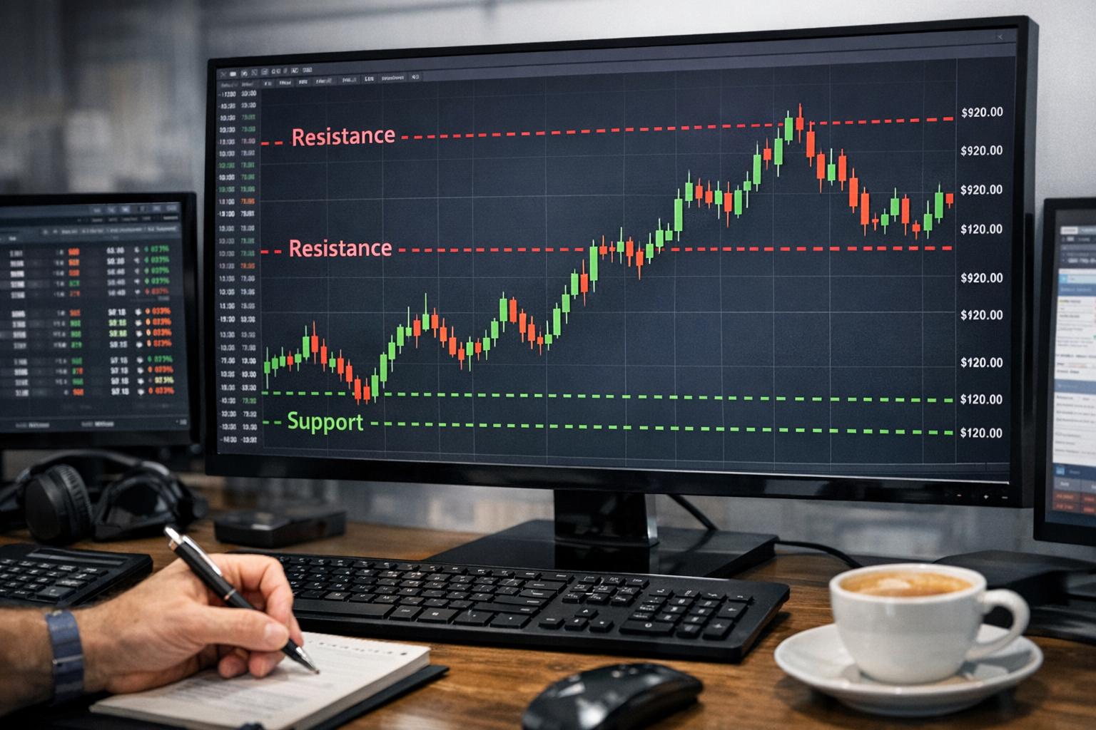 How to Use Support and Resistance Levels in Day Trading